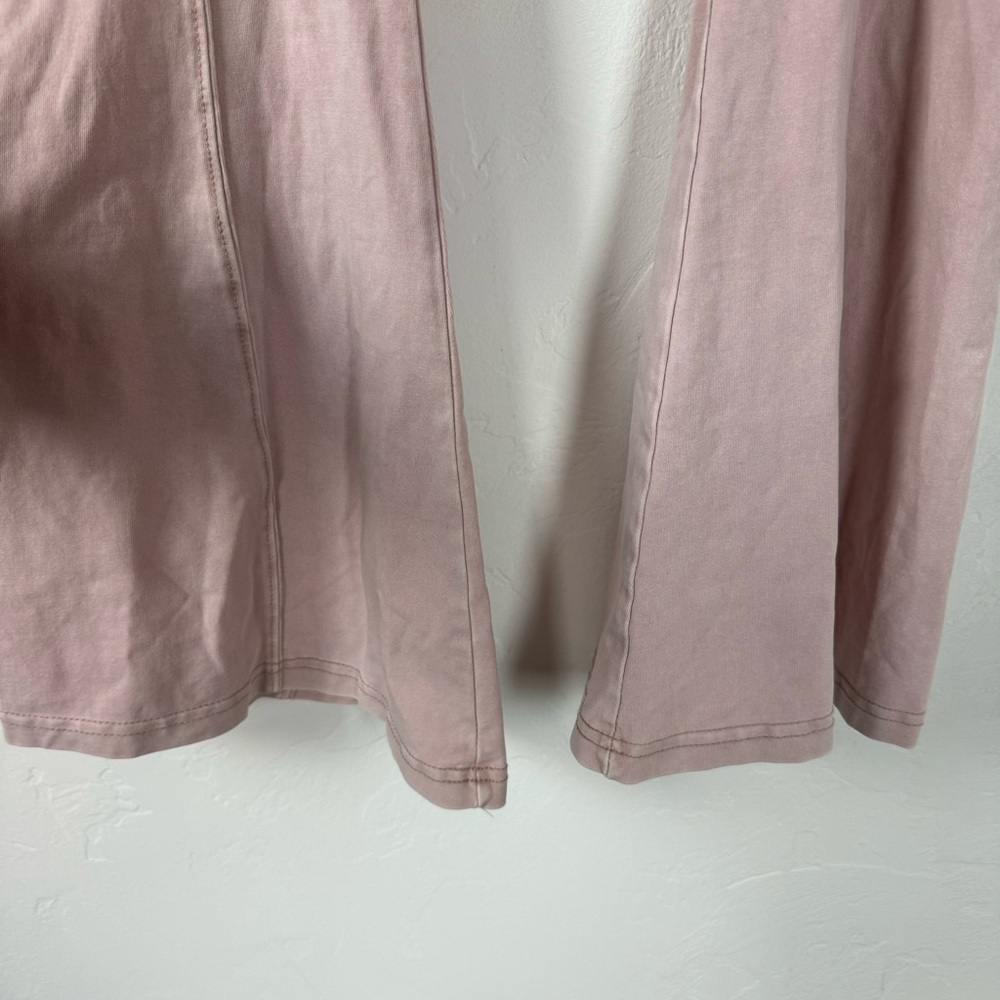 Urban Outfitters Out From Under Leggings Pants Aria Seamed Light Pink Knit Solid - Picture 4 of 9